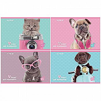 Альбом для рисования 24 л. скоба, SP, Kite SP19-242	