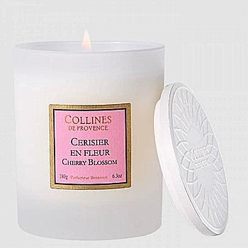 Свеча "Цветение сакуры" 180 г, C0108CEFL, Collines de Provence Свеча "Цветение сакуры" 180 г, C0108CEFL, Collines de Provence