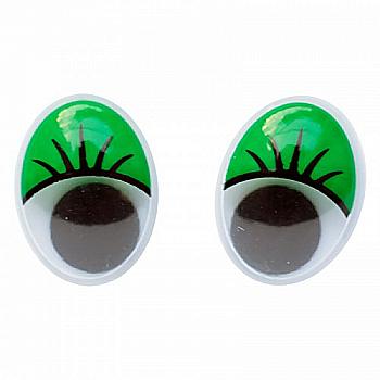 Глаза игрушечные, овал 12*16 мм, цветные, 5-36356 Глаза игрушечные, овал 12*16 мм, цветные, 5-36356