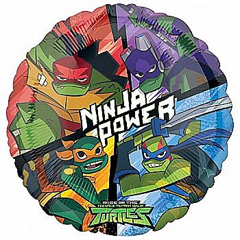 Куля повітряна 18" Черепашки ніндзя TMNT S60, 3202-0988 Куля повітряна 18" Черепашки ніндзя TMNT S60, 3202-0988