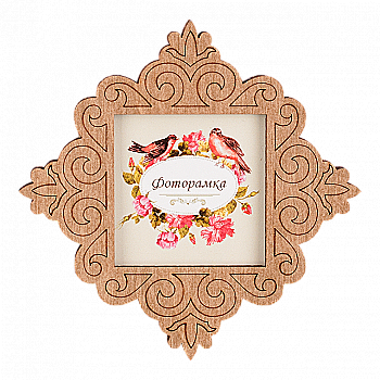 Заготовка фоторамки для декорування, FLPF-015