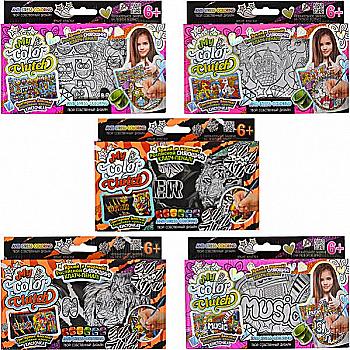 Набір для творчості "My Color Clutch", пенал-розмальовка Набір для творчості "My Color Clutch", пенал-розмальовка