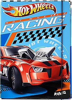 Папка на резинке А4 картон. Hot Wheels, HW14-211K