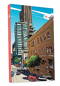 Блокнот А5 "Streets note" red, 901500, TM Profiplan  Блокнот А5 "Streets note" red, 901500, TM Profiplan