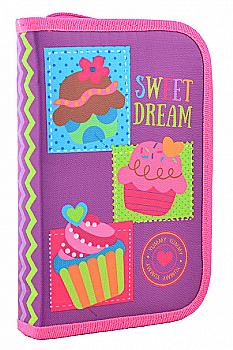 Пенал твёрдый одинарный с клап. Sweet dream, 20,5*14*3,5, 531691 Пенал твёрдый одинарный с клап. Sweet dream, 20,5*14*3,5, 531691