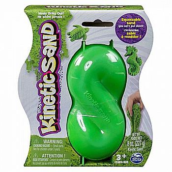 Пісок для дитячої творчості Kinetic sand neon (зелений, 227 г) Пісок для дитячої творчості Kinetic sand neon (зелений, 227 г)