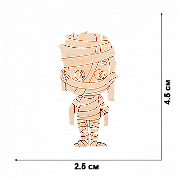 Набір заготівок дерев`яних (5 шт.+магніт. стрічка), FLC-365