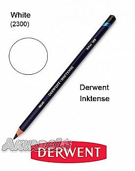 Карандаш акв."Inktense" (Имитация кит. туши) (2300), Белый, Derwent
