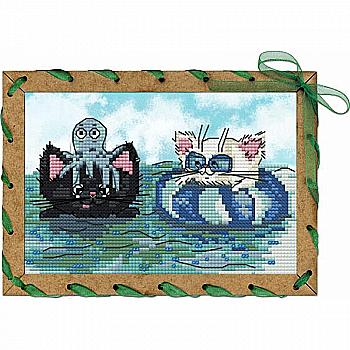 Набір для вишивання "На відпочинку" 17*12, ОР7558 Набір для вишивання "На відпочинку" 17*12, ОР7558