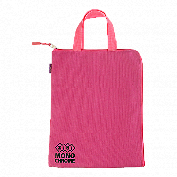 Папка А4 Монохром 33*25*1 см, 2 руч., верт., рожева, ZB.705547-10 Папка А4 Монохром 33*25*1 см, 2 руч., верт., рожева, ZB.705547-10