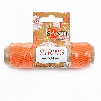 Шнур декоративний, помаранчевий, 27 м, 741620