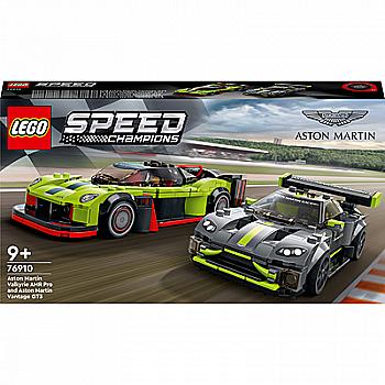 Конструктор Lego Speed Champions "Aston Martin Valkyrie AMR Pro та Aston Martin Vantage GT3", 76910 Конструктор Lego Speed Champions "Aston Martin Valkyrie AMR Pro та Aston Martin Vantage GT3", 76910