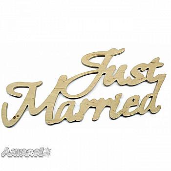 Заготовка Надпись "Just Married", 0347