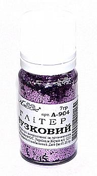 Блискітки (Глітер) Бузковий 7гр., А-904 Блискітки (Глітер) Бузковий 7гр., А-904