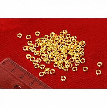 Кольца, 6*1 мм, Золото, 15г, Margo