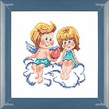 Канва с нанесенным рисунком 18*18 см, РТ 010