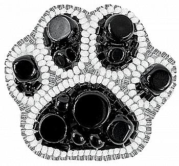 Набір для виготовлення брошки Crystal Art БП254 "Лапка" 5,0*4,5 см, ТМ "Чарівна мить" Набір для виготовлення брошки Crystal Art БП254 "Лапка" 5,0*4,5 см, ТМ "Чарівна мить"