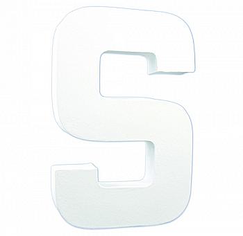 Заготовка из папье-маше Буква "S" 3*13,5*20,5 см, AC718C ТМ "Clairefontaine" Заготовка из папье-маше Буква "S" 3*13,5*20,5 см, AC718C ТМ "Clairefontaine"