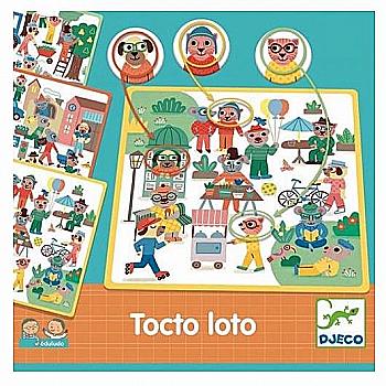 Игра тактильное лото DJ08311, DJECO