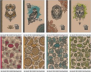 Блокнот крафт, 143*197 мм, 120 арк, лін., БК145 (3959) Блокнот крафт, 143*197 мм, 120 арк, лін., БК145 (3959)