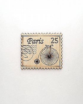 Заготовка деревянная Магнит марка №1, 2-074