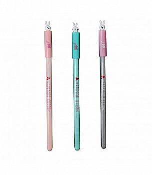 Ручка гелева "Hello Bunny", 0,5 мм, синя, 411905 Yes