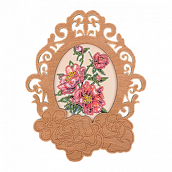 Набір для вишивки з фігурною рамкою, FLG-037