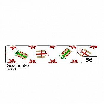 Скотч декоративний паперовий 15 мм*10 м, Подарунки на білому, 26056 Folia Скотч декоративний паперовий 15 мм*10 м, Подарунки на білому, 26056 Folia
