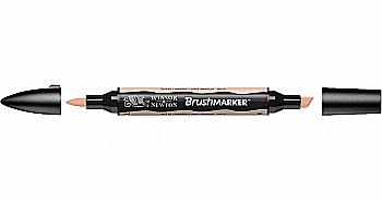 Маркер двосторонній Brushmarker, Сіро-коричневий, 0204300 W&N Маркер двосторонній Brushmarker, Сіро-коричневий, 0204300 W&N