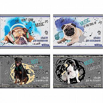 Альбом для рисования 24 л. скоба, RH, Kite R18-242