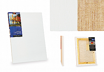 Підрамник, 50*70 см, дрібне зерно, олійний грунт, льон, ROSA Підрамник, 50*70 см, дрібне зерно, олійний грунт, льон, ROSA