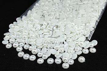 Жемчуг белый декор, 7240