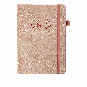 Блокнот деловой Libreta А5 96 л. чистый, обл. искусственная кожа, бежевый, BM.295017-28 Блокнот деловой Libreta А5 96 л. чистый, обл. искусственная кожа, бежевый, BM.295017-28