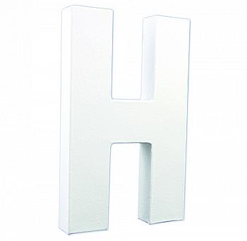 Заготовка из папье-маше Буква "H" 3*13*20,5 см, AC707C ТМ "Clairefontaine" Заготовка из папье-маше Буква "H" 3*13*20,5 см, AC707C ТМ "Clairefontaine"