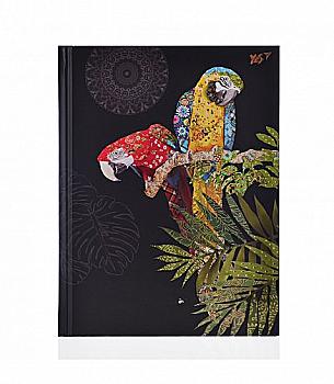 Блокнот А5 96 арк. кл. "BugArt. Black parrot" YES 151381
