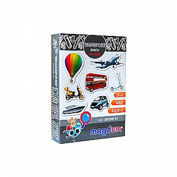 Набір магнітів "Транспорт", ML4031-17 EN Набір магнітів "Транспорт", ML4031-17 EN