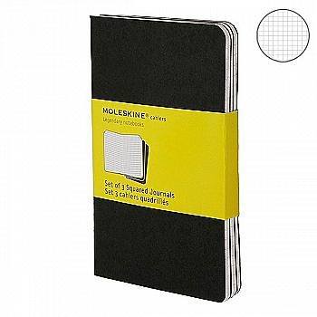 Записник Чорний кишеньк. клітинка, Moleskine Cahier, QP312 Записник Чорний кишеньк. клітинка, Moleskine Cahier, QP312