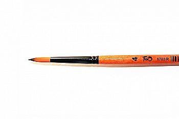 Пензель Синтетика круглий, 1703R4, Fox Пензель Синтетика круглий, 1703R4, Fox