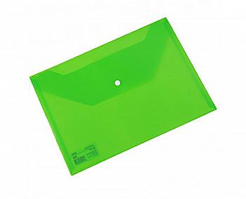 Папка на кнопці А4, напівпрозора Aurora (0,12mm) зелена. Deli EF10452 (78244) Папка на кнопці А4, напівпрозора Aurora (0,12mm) зелена. Deli EF10452 (78244)