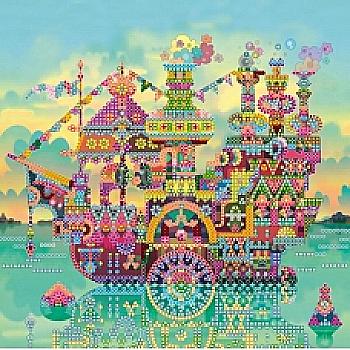 Схема для вишивки бісером "Барвистий круїз", AC-539 Схема для вишивки бісером "Барвистий круїз", AC-539