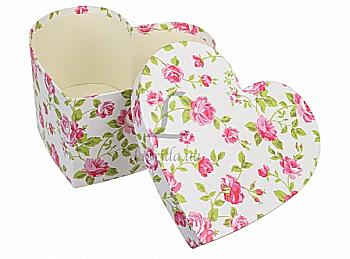 Подарункова коробка серце велика, W5531