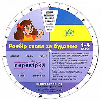 Книга Експрес-словарь. Розбор слова за строением. 1-4 кл. Книга Експрес-словарь. Розбор слова за строением. 1-4 кл.