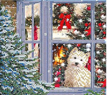 Схема для вишивки бісером "Різдвяна історія", AC-521 Схема для вишивки бісером "Різдвяна історія", AC-521