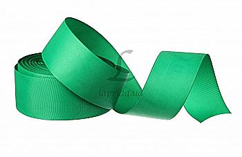 Стрічка репсова 2,5 cм-18 м, GX-19 зелена