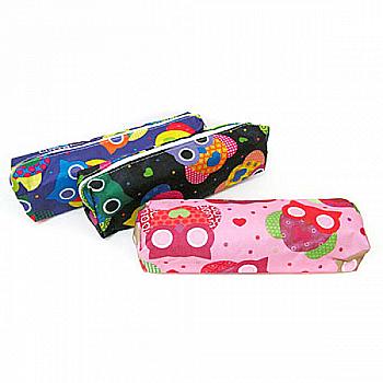 Пенал 1 отделение "Совушки" mix, SFS3502