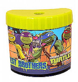 Чинка кольорова "Ninja Turtles" з контейнером, 620248 Чинка кольорова "Ninja Turtles" з контейнером, 620248