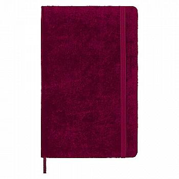 Блокнот Красный средний линейка+бокс, Moleskine Velvet, LCNBVELVQP060C Блокнот Красный средний линейка+бокс, Moleskine Velvet, LCNBVELVQP060C