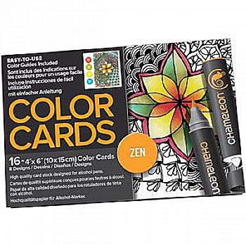 Розмальовка Chameleon Color Cards - Zen, CC0103 Розмальовка Chameleon Color Cards - Zen, CC0103