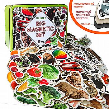 Набір магнітів, 110 шт, ML4031-63 EN Набір магнітів, 110 шт, ML4031-63 EN