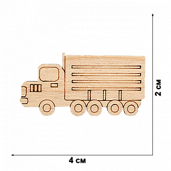 Заготовка деревянная для декорирования, FLC-088